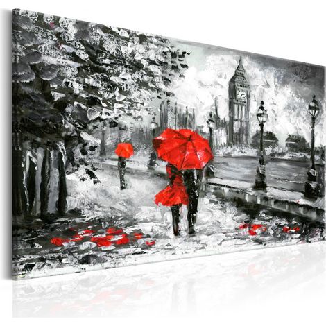 Tableau Imprimé "London Walk" 60 x 90 cm (1/2)