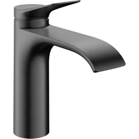 Hansgrohe Vivenis - Mitigeur de lavabo, EcoSmart, CoolStart, chrome noir brossé 75024340