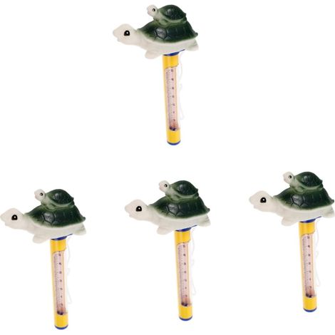 BESPORTBLE 4 Pièces Thermomètre À Eau Piscine Thermomètre Jauge De Température De L'Eau Pour L'Eau De Bain De Glace Outil De Mesure De La Température De (1/5)