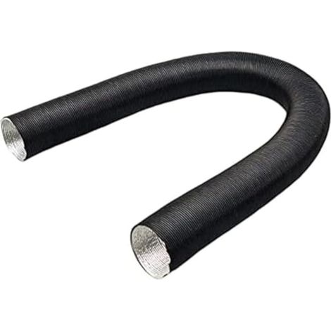 Chauffage auxiliaire diesel - Conduit de chauffage en aluminium ignifuge - Tuyau d'admission d'air flexible résistant à la chaleur 60mm (80cm) (1/4)