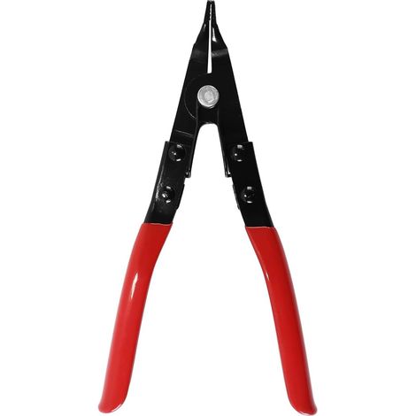 Pince à circlips coudée pour démontage et installation de leviers de vitesse, freins, transmissions, pédales, embrayages (1/5)