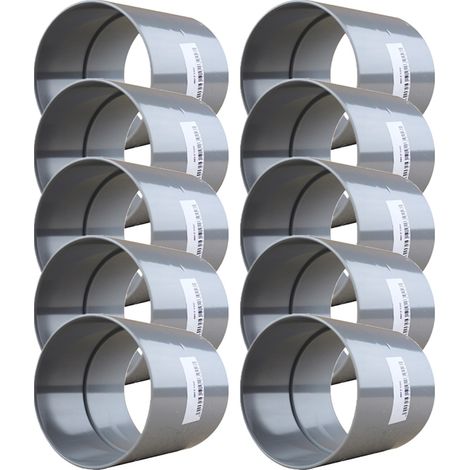 10 manchons d'évacuation Ø100 mm avec butée - First Plast (1/4)