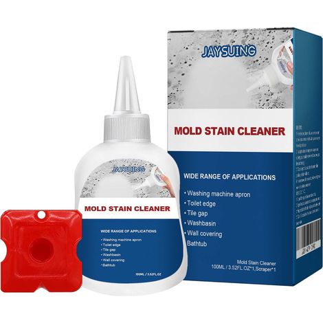 Gel Nettoyant Anti-Moisissure - Pour Joint D'Étanchéité De Machine À Laver À Chargement Par Le Frontal, Joint De Carrelage De Salle De Bain, Douche Et Mastic - 200 ml (1/5)