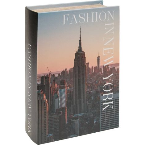 Caja decorativa rectangular Josh, 18 x 27 cm, Nueva York - Atmosphera créateur d'intérieur (1/2)