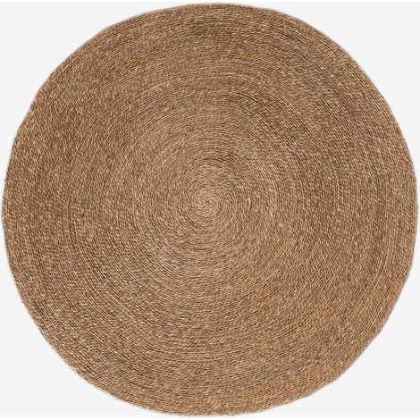 Tappeto rotondo in juta naturale (Ø145 cm) Drak SKLUM            