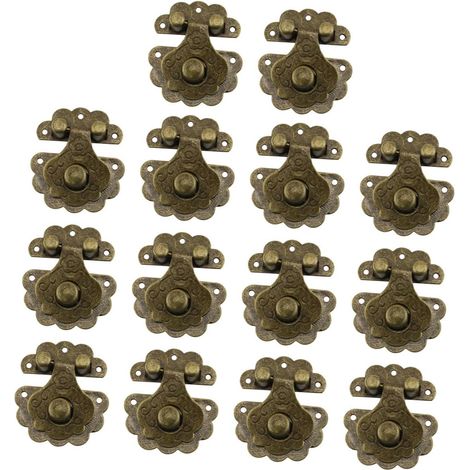 Fermoirs anciens boîtes à bijoux décoratifs tiroirs valises (1/5)