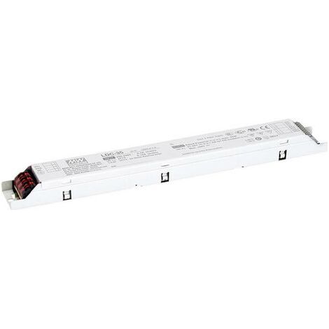 MW Mean Well LDC-35DA Driver de LED à puissance constante 35 W 300 - 1000 mA 27 - 56 V/DC Dali, montage sur des surface (1/3)