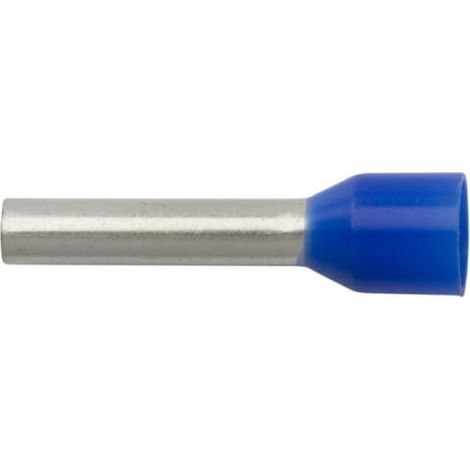 Isolierte Kabelendhülse TI 2,5 mm²/12 mm blau verzinnt TI2.5L12 /100 Stück/