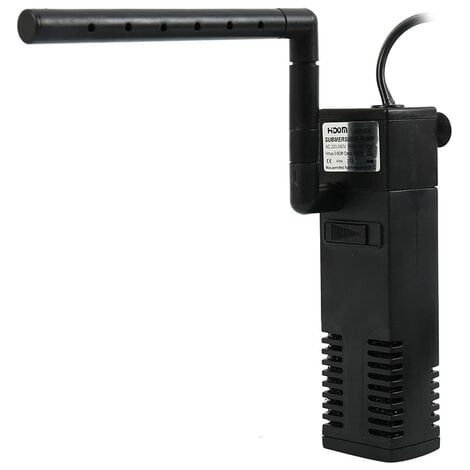 Bardusch-Filtre d'aquarium Filtres d'aquarium Pompe à Eau de Filtre Interne d'aquarium Submersible avec des filtres d'éponge de Tuyau d'air pour des Aquariums d'aquarium de Tortue (1/5)