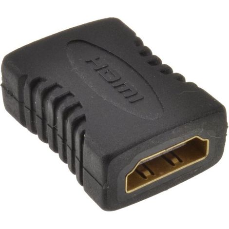 Conector HDMI Slimline, paquete de 2 unidades, hembra a hembra. (1/3)