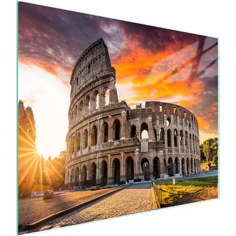 TAGLIERE IN VETRO 52x30 COLOSSEUM (1/5)