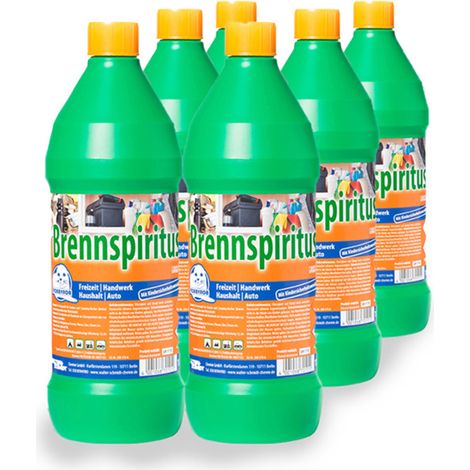 Alcool mÚthylique UE 6 bouteilles de 1L