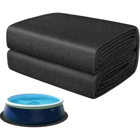 Verdickte Poolfolienmatte, rutschfeste Bodenabdeckung für Pools, Unterlage, Outdoor-Zubehör, Spa-Matte zum Schutz vor Beschädigungen, Durchmesser 3,05 Meter (1/5)