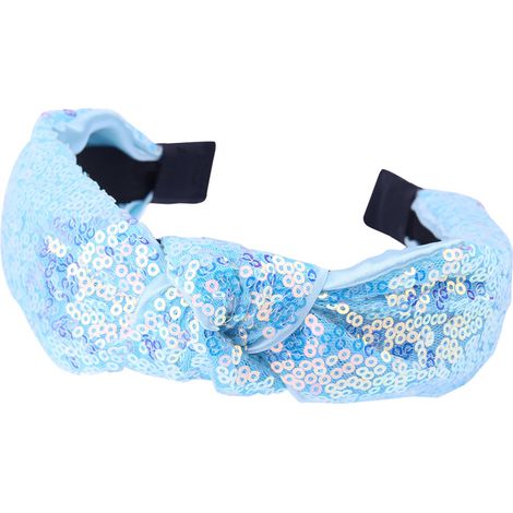Headband - Sequin - Élastique - Pour Adulte - Usage Polyvalent - Yoga Danse Fête - 12 Couleurs - Lot de 1 (1/5)