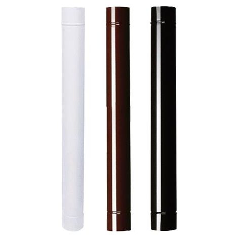 TUBO P/STUFA H 100 CM D 13 CM NERO OPACO