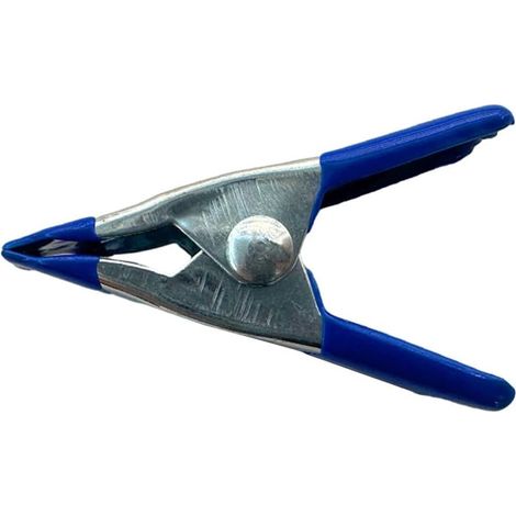 Pince bois 2" métal galvanisé bleu, pour menuiserie et maison (1/5)