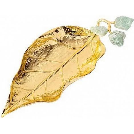 Gold Leaf-Shaped Tray (1/5)
