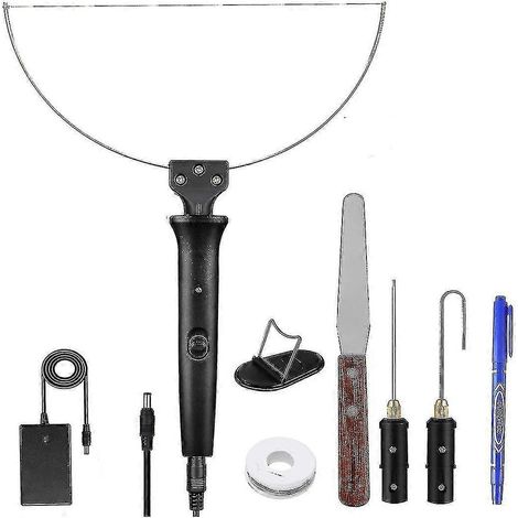 Kit de découpe de mousse électrique, stylo de découpe de mousse, température réglable de 0 à 300 °C, coupe-fil chaud, outil de découpe (1/5)