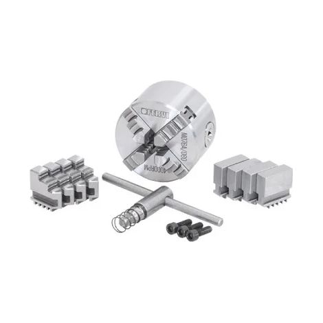 Fervi M076A/080 Mandrin de précision autocentrant pour tour 4+4+4 mors