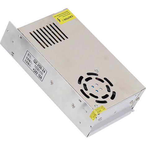 Schnelllaufender, drehmomentstarker, drehzahlvariabler, reversibler, leiser 24V 1000RPM Gleichstrommotor für Handbohrmaschinen und Drehmaschinen, mit Pleuelstange, Bohrfutter, Netzteil und 10A Steuerk (1/5)