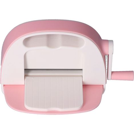 Machine à embosser manuelle portable, compacte et légère pour travaux créatifs sur papier, cuir et métal. (1/5)