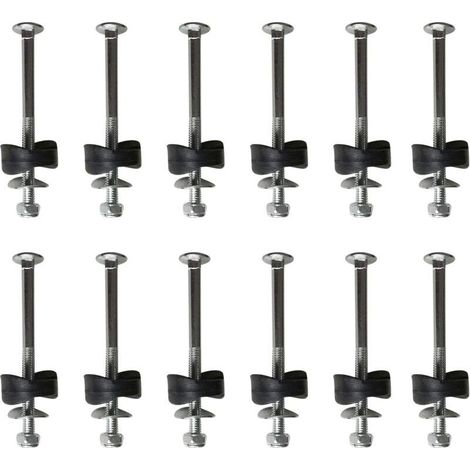 Lot de 12 entretoises de trampoline avec vis pour fixer le trampoline - Accessoires de rechange pour trampoline (1/5)