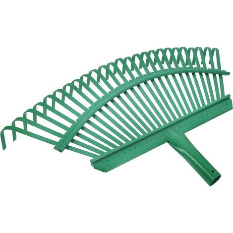 Leichter Rechenkopf aus Stahl für Garten und Rasenflächen (1/5)