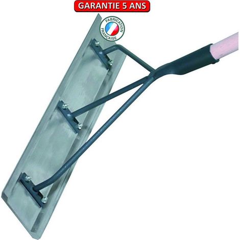 80 cm Aluminium Asphaltschaber ohne Stiel, verstärkte Fassung Outils Perrin
