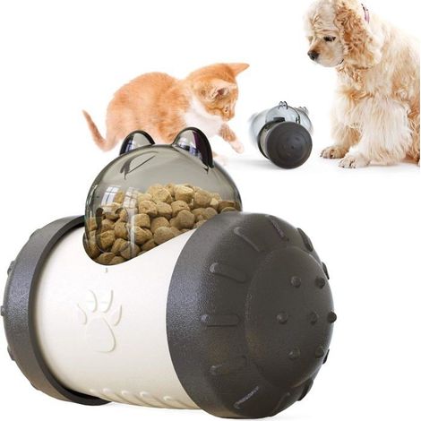 Jouet de distribution de nourriture pour animaux de compagnie, gobelet de collation pour chien et chat, jouet éducatif interactif p (1/4)