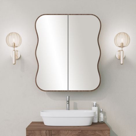 Day Dream Meuble de salle de bain  100 % PANNEAUX DUR  Noyer