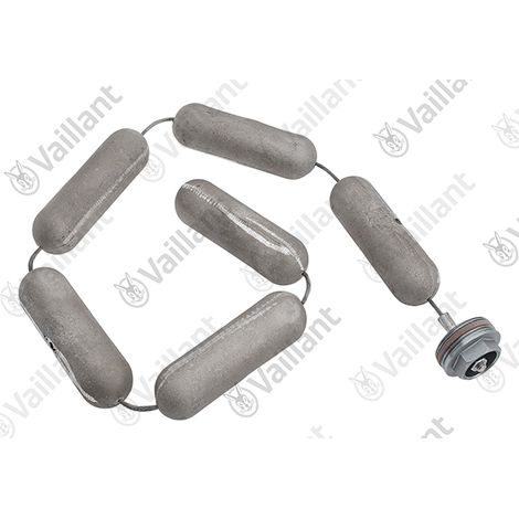 VAILLANT Anode, anode à chaîne (6 éléments) VIH R 300+400+500/3 BR u.w. Vaillant-Nr. , 0020249404