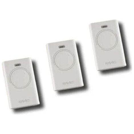 faac 3 x télécommande 2 canaux xt2 868 slh lr 787009 (1/3)