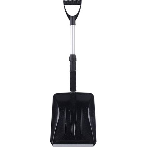 Pelle à Neige télescopique en Aluminium - Pelle à Neige avec poignée télescopique Déneigeuse Portable (1/5)