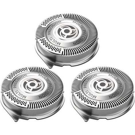 Têtes de rasoir Philips Norelco Series 5000 SH50 MultiPrecision, lot de 3 pour rasoirs série 5000