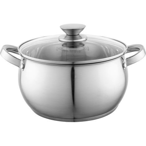 Olla de acero inoxidable Florina Scott de 22 cm y 4,5 l