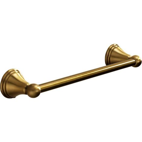 Porta Asciugamani A Parete 35Cm Acciaio Bronzato  Rosa