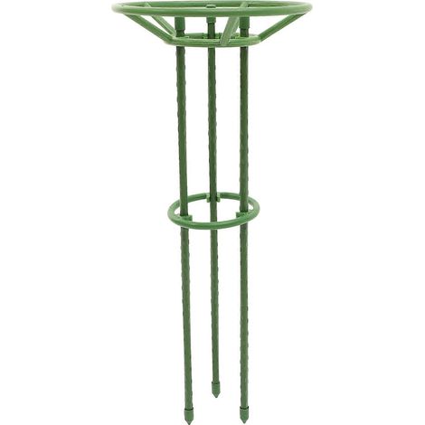 Support pour plantes grimpantes en pot, en forme de cage, hauteur réglable, pour jardin d'intérieur, 45 x 25 cm, ABS et fer, 1 ensemble (1/5)