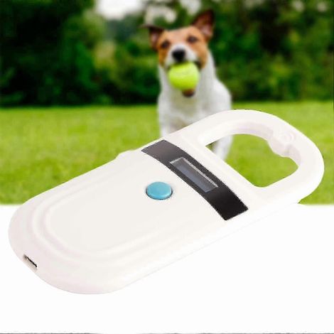 Lecteur de micropuces rechargeable pour animaux, lecteur de micropuces, lecteur de médailles pour animaux de compagnie (1/5)