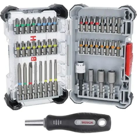 Juego de puntas de atornillar Extra Duro, 44 piezas +1 Bosch Pro - 2607017732