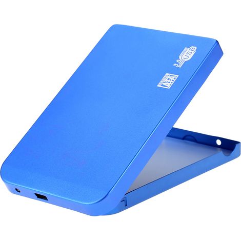 Boîtier pour disque dur 6 Gbps USB 3.0, capacité de stockage de 4 To, compatible avec les disques SSD 2,5 pouces (disque dur non inclus). (1/5)