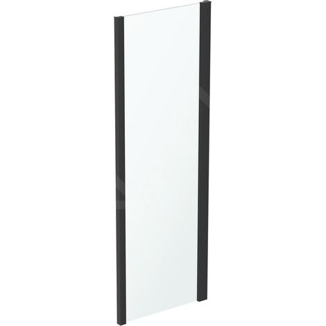 Ideal Standard Connect 2 - Paroi latérale fixe 700 mm, noir / verre clair K9297V3 (1/2)