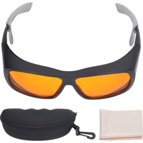 Professional laser safety glasses OD 5, eye protection for engraving machines, wavelength from 190 nm to 500 nm (1/5)