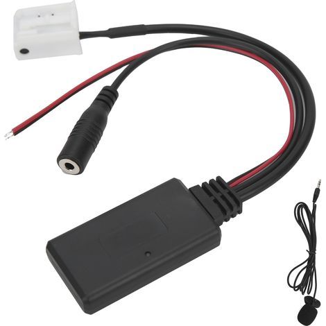 Adaptateur Bluetooth 12 broches AUX-IN avec microphone, kit mains libres pour smartphone, compatible autoradio RCD210 RCD300 RCD310