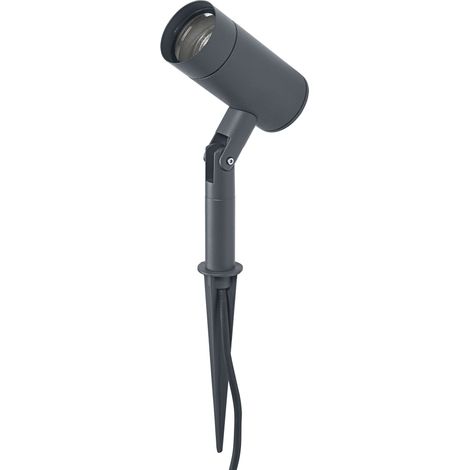 OSRAM Spot d'extérieur ENDURA Classic Garden Spotspike GU10, noir, culot GU10 (max 35W), peut être équipé d'une lampe normale ou intelligente, tête orientable, protection IP54 (1/4)