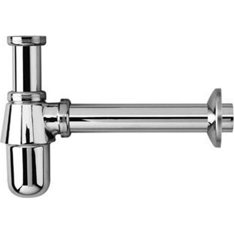 Demi-siphon pour bouteille 5/4"x5/4" laiton/chromé (1/5)