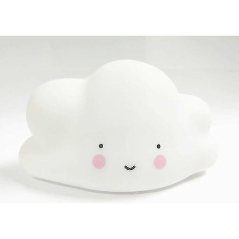 (blanc, Nuage) Veilleuse Nuage Led Batterie Bb Enfants Lumire De Nurserie Pour Chambre Coucher Fte Nol Cadeau D'anniversaire (1/4)