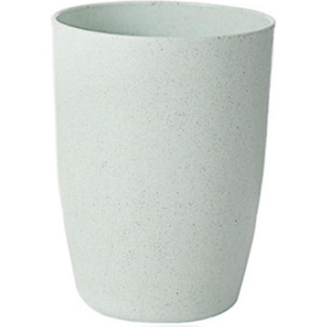 Verre à dents vert pailles de blé, gobelet écologique réutilisable pour bain, voyage et maison (1/5)