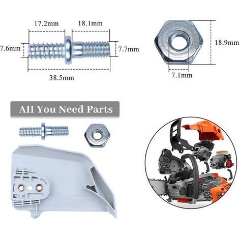 Kupplungsritzelabdeckung für Stihl Kettensägen 021, 023, 025, MS250, 018, MS170 und MS180. Ersetzt die Teilenummer 1123, 640 und 1705. (1/4)