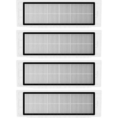Filtre Hepa - Pour Aspirateur Robot - Compatible Roborock S6 S5 MAX S60 S65 S5 S50 S55 E25 E35 - Lavable - Lot De 4 (1/5)