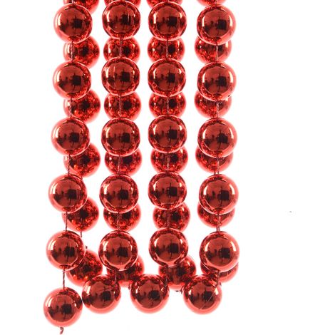 Ghirlanda di perline xxl in plastica lucida L270 cm (1/4)